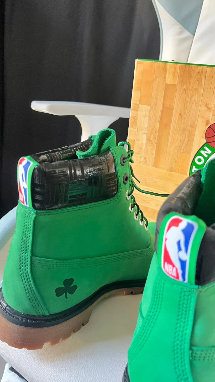 Timberland x Boston Celtics x NBA Edição Limitada Botas Impermeáveis – photo 6